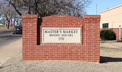 Master's Market Sign